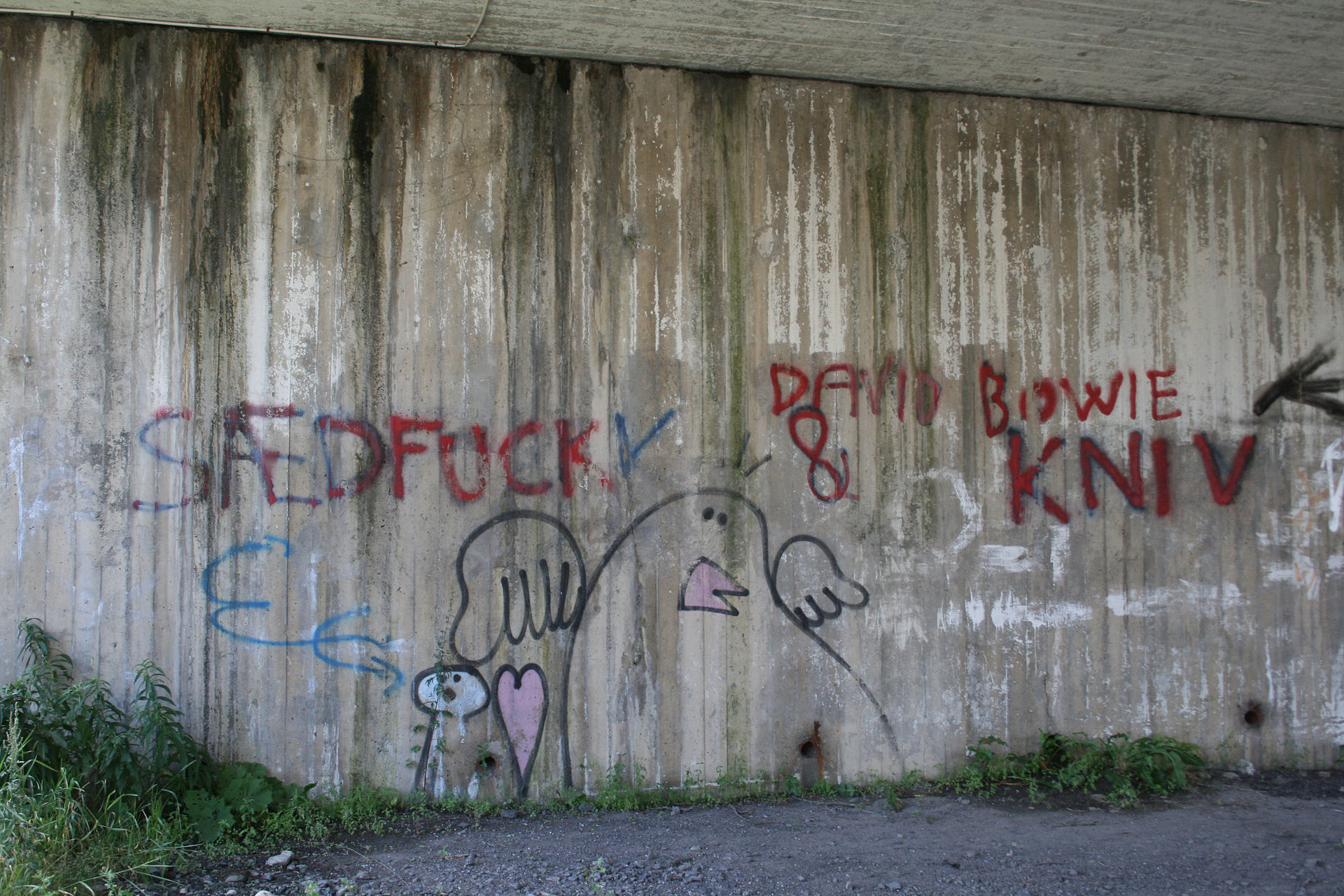 Graffitien i 1020. Foto: GAD, wikimedia commons.