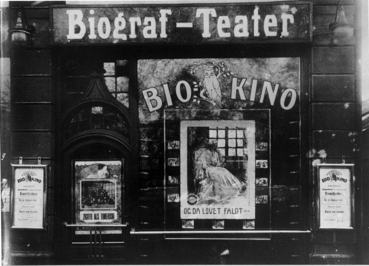 Bio-kino i Stortingsgata 14 åpna i 1911.